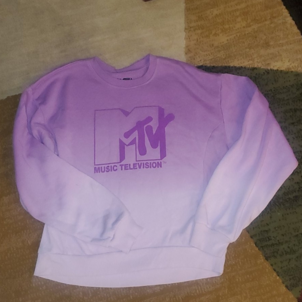 Medium official MTV Sweatshirt..purple